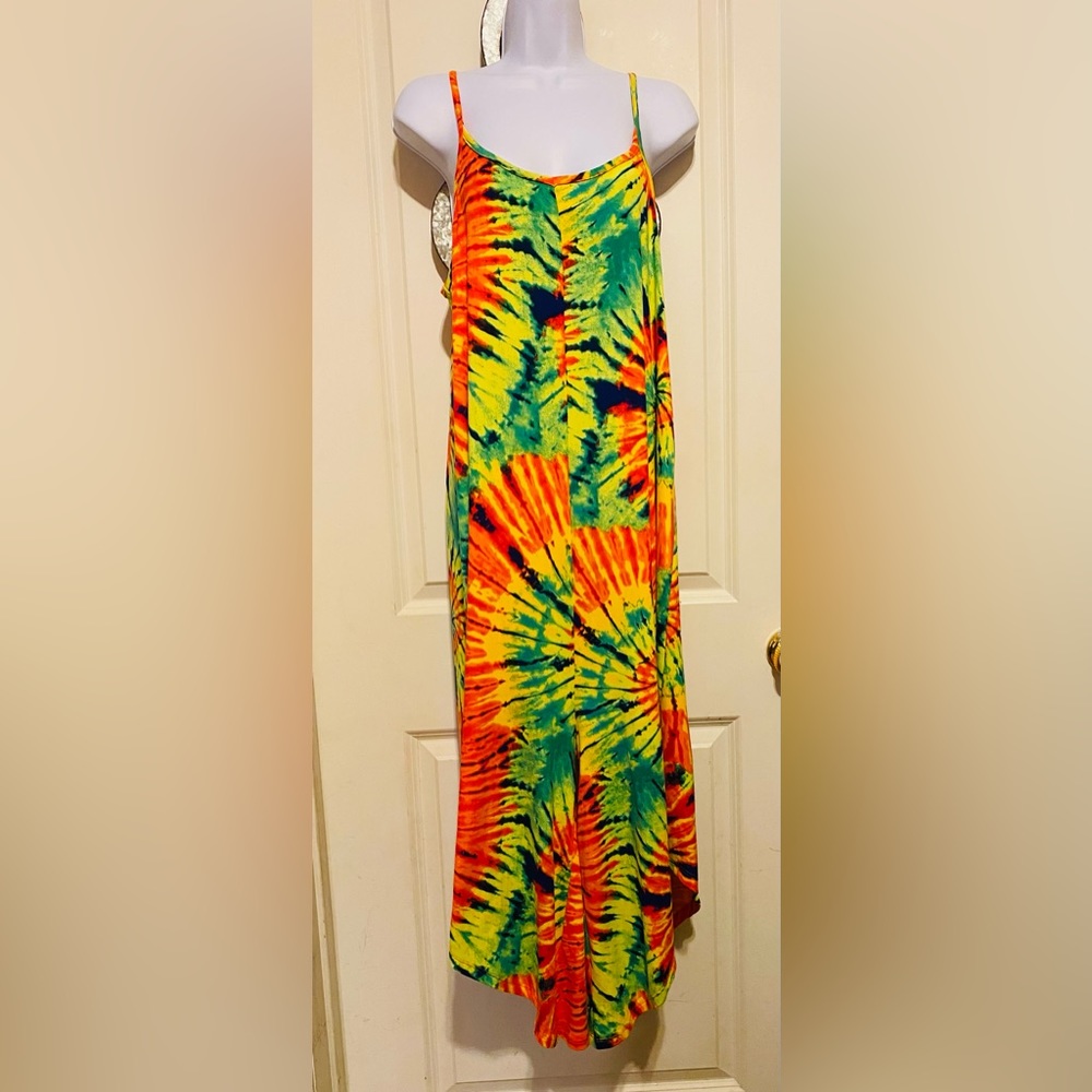 it’s tie dyed romper
